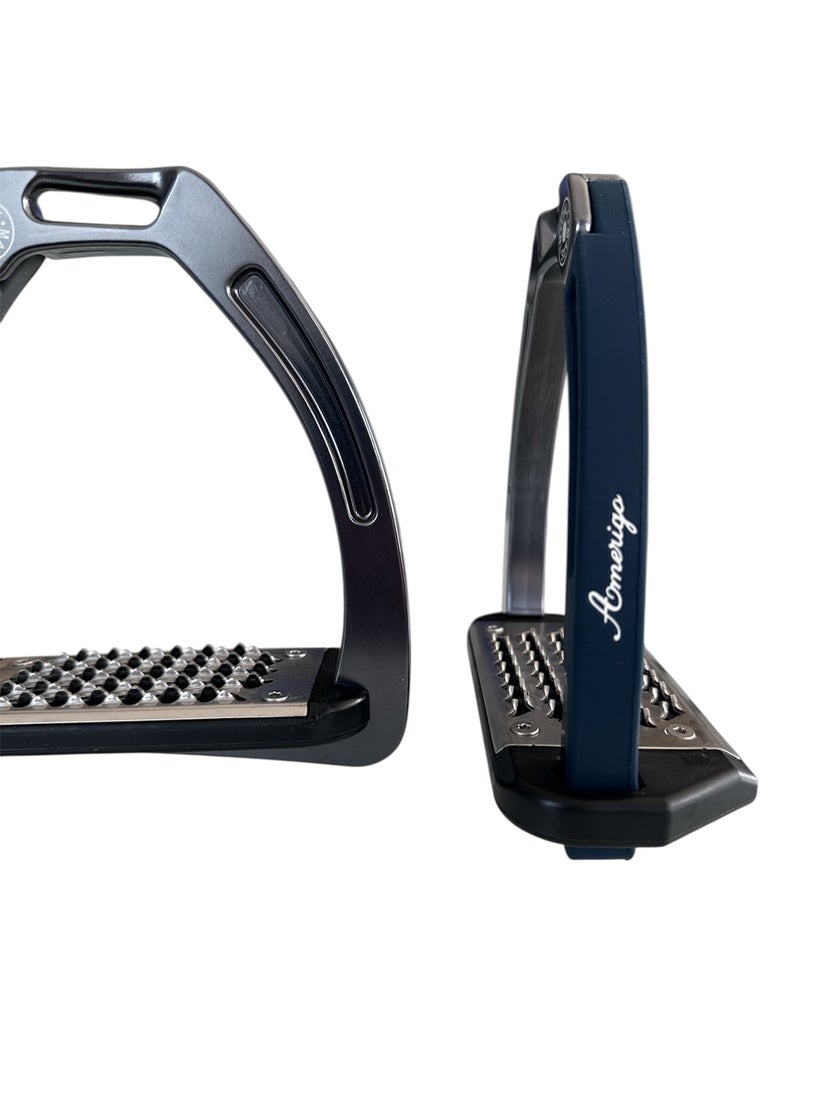 Nylon Balanced Safety Stirrup Mörk Titan/Marin Amerigo