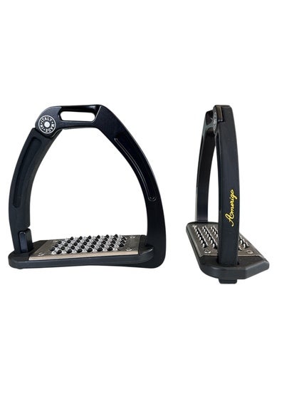 Nylon Balanced Safety Stirrup Svart AM