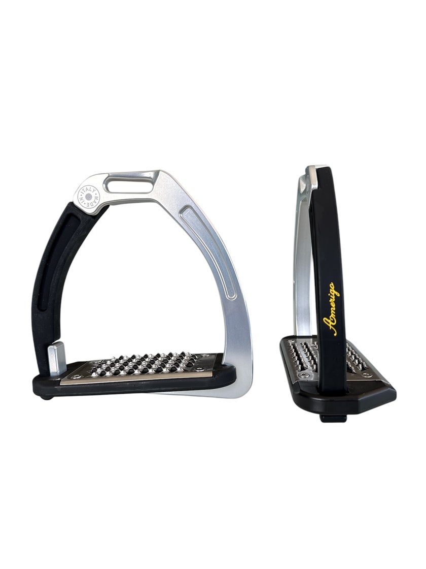 Nylon Balanced Safety Stirrup Ljusare Titan/Svart AM