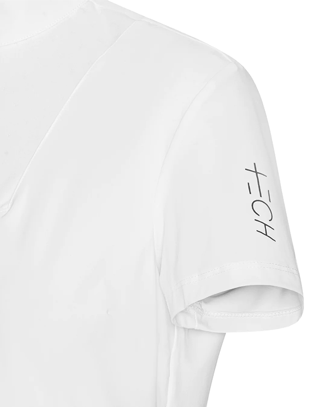 Center Line Competition Polo + TECH Woman White L